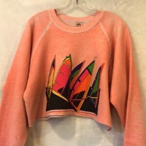 Vintage 80/90 crop sweatshirt